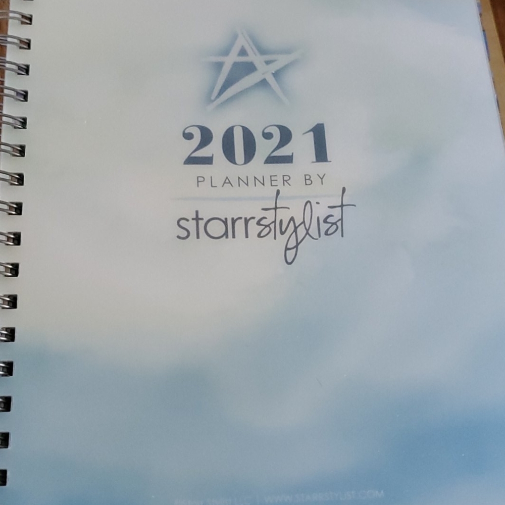 Hairstylist appointment book